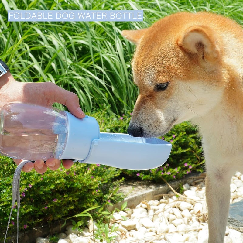 AVELORA Foldable Dog Water Bottle, Portable Water Dispenser for Dog, Cat, Rabbit, Puppy and Small Animals, Dishwasher Safe Pet Accessories for Walking, Hiking, Travel - Image 3